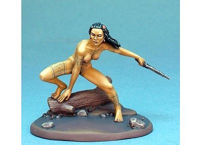 Female Nude Study - Feral Warrior 