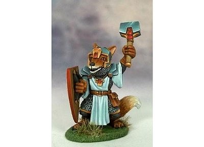 Fox Cleric with Mace 