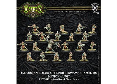 Gatorman Bokor and Bog Trog Swamp Shamblers 