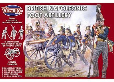 VX0010 British Napoleonic Foot Artillery VX0010 British Napoleonic Foot Artillery