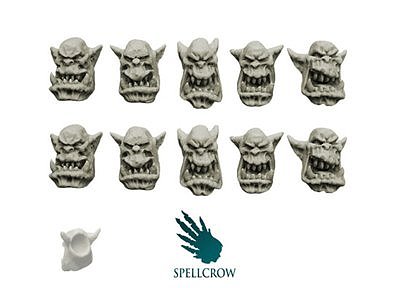 Yelling Orcs Heads 