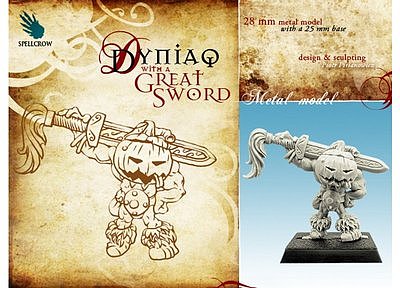 Dyniaq with a Great Sword 