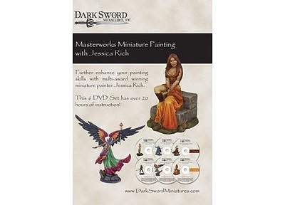 Jessica Rich Masterworks Miniatures Painting - 6 DVD Set 