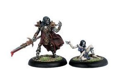 Iron Kingdoms Miniatures: Lord Vyros Iosan Eldritch & Sythyss Servant 