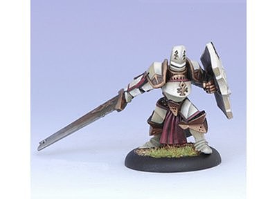 Iron Kingdoms Miniatures: Sir Ekkrion, Paladin Of Menoth 