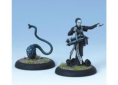 Iron Kingdoms Miniatures: Curator & Discerning Beast 