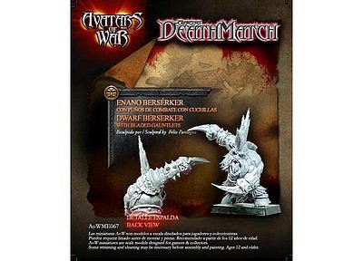 067 Dwarf Berserker with Blades Gauntlets 
