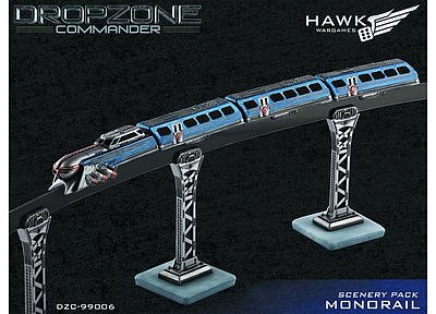 Dropzone Commander: Monorail Scenery Pack 