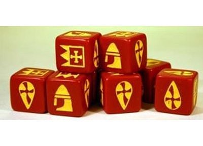 SAGA Dice - Norman/Breton/Franks/Byzantine (8) 