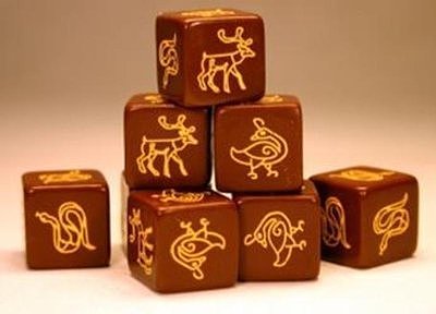 SD05 SAGA Gaelic Dice - Scots / Irish / Picts (8) 