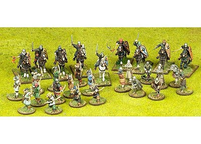 SAGA Starter Army - Norman 4pt Warband 