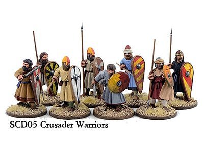 SCD05 Crusader Sergeants on Foot (Warriors) (8) 