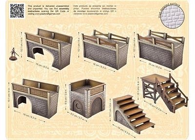 Malifaux Terrain: Sewers Walkway Set 