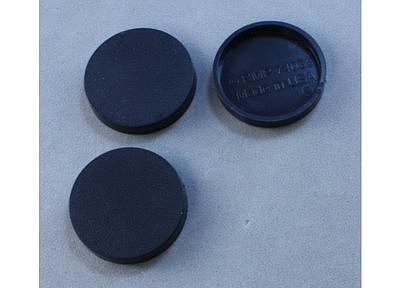 74035: 1inch Round Plastic RPG Base (20) 