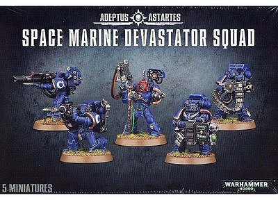 SPACE MARINE DEVASTATOR SQUAD 
