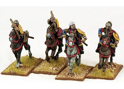 BZC04 Byzantine Heavy Kavallarioi Archers (4)  