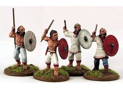 SLV03 Slav Warriors/Skirmishers (4) 