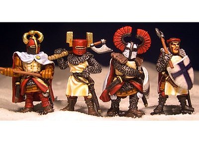 LCF19 Teutonic Foot Knights (Standing, Looking Hard) (4) 