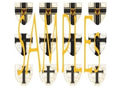 Teutonic Knights Smaller Heater Shields 1 