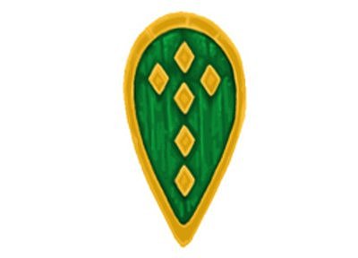 BZC(GB)01 Byzantine Cavalry Shield (Flat Teardrop Shields) (12) 