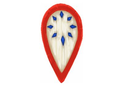BZC(GB)04 Byzantine Cavalry Shields (Flat Teardrop Shields) (12) 