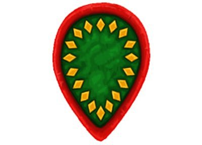 BZI(GB)04 Byzantine Infantry Shield (Infantry Teardrop) (12) 