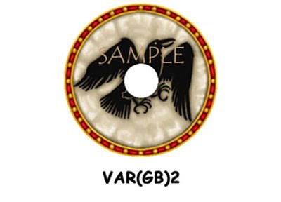 VAR02 Varangian Guard Shields (Large Dark Age Round) (12) 