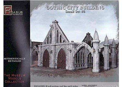 Gothic City Building Small Set 1 