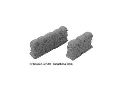 Sandbag system set 1: Straight sections 