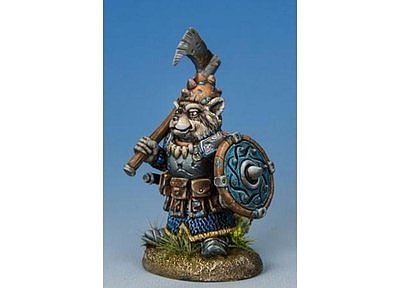 Critters: Raccoon Warrior with Axe/Shield 