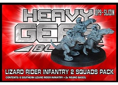 Southern Lizard Rider Infantry 2 Squads Pack 