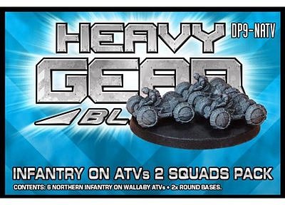 Northern Infantry on ATVs 2 Squads Pack 