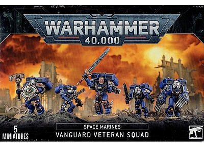SPACE MARINE VANGUARD VETERAN SQUAD 
