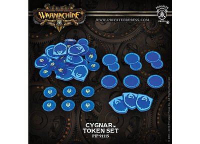 Warmachine: Cygnar Faction Token Set 