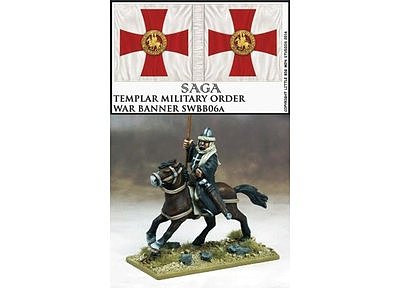  SWBB06t Military Order War Banner Bearer (1) Templars  