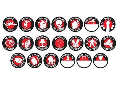 Dungeons & Dragons Next RPG: Character Token Set  