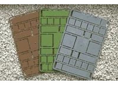 20mm Mixed Wargaming Infantry Bases Pack 1 (Green) 