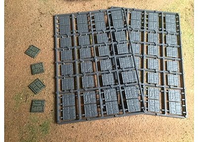 レネドラ　２０ｍｍスクウェアベース石畳（グレー） 