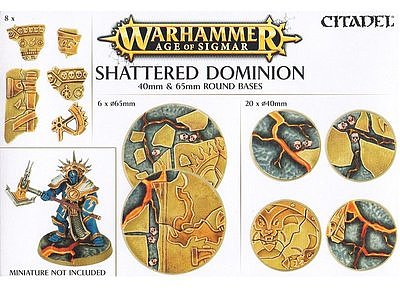 Shattered Dominion 40 & 65mm Round Bases 