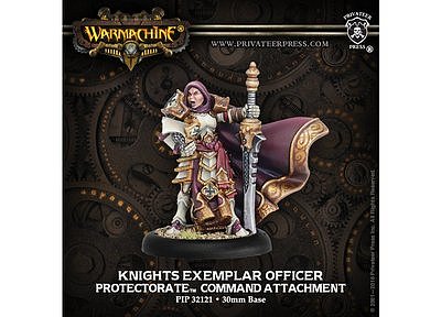 The Protectorate Of Menoth Knights Exemplar Officer 