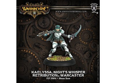 Retribution Of Scyrah Kaelyssa, Night's Whisper (metal resculpt) 