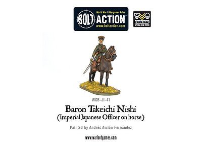 Baron Nishi (Imperial Japanese officer on horse) 