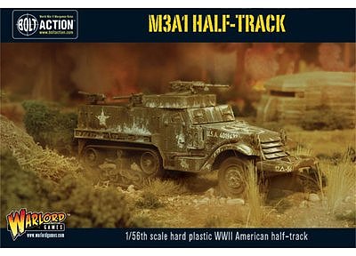 M3A1 Half-track plastic boxed set 