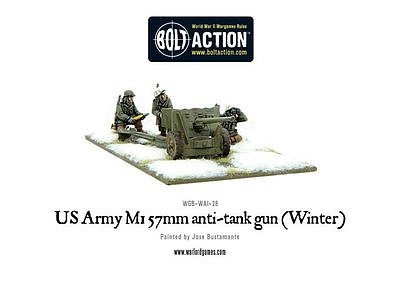 US Army 57mm anti-tank gun M1 (Winter) 