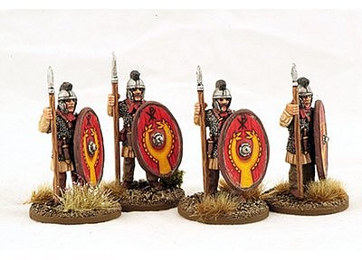 ローマ後期：アーマード・インファントリー（クレステッドヘルム＆スタンディング） 
