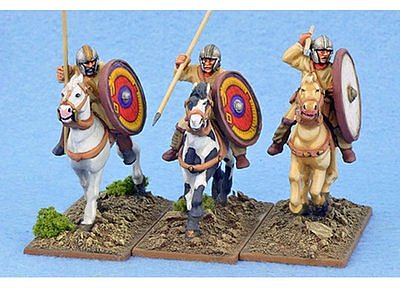 LRC11 Late Roman Unarmoured Cavalry (Helmets) (3) 