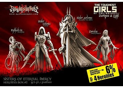  Heroines Box Sisters 1 (F/SF) (4 Models) 
