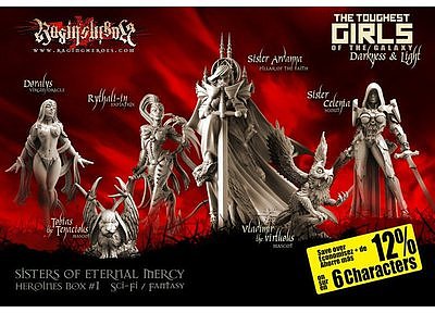  Heroines Box Sisters 1 (F/SF) (6 Models) 