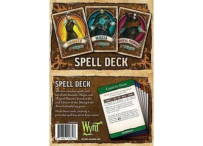 Through The Breach RPG: Spell Deck  