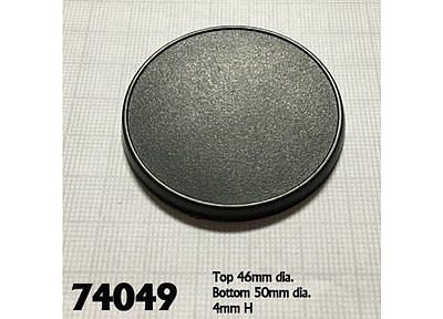 74049: 50mm Round Gaming Base (10) 